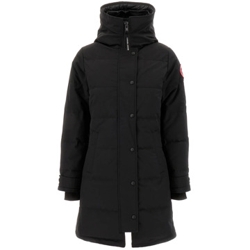 Canada Goose Stijlvolle Trench en Parka Jas Canada Goose , Black , Dames - M,S,Xs