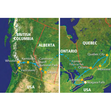 Canadian Contrasts (16 dagen)