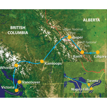 Canadian Highlights (14 dagen)