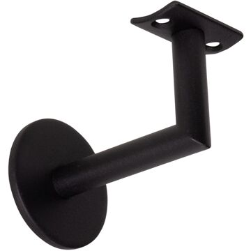 CanDo Trapleuninghouder New York - Mat - Zwart - 2 Stuks