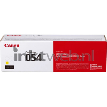 Canon 054 Toner Geel