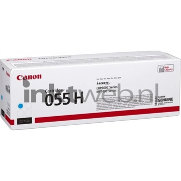 Canon 055 H Toner Cyaan (Hoge capaciteit)