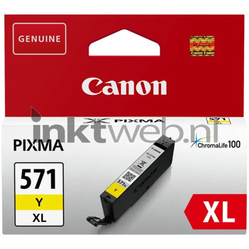 Canon cartridge CLI-571 XL (Geel)