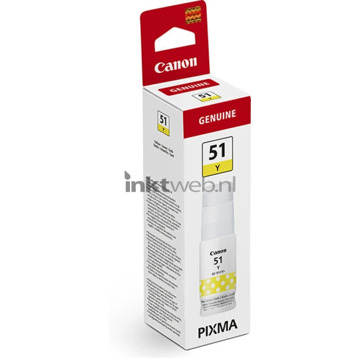 Canon gi-51 ink bottle yellow Inkt Geel
