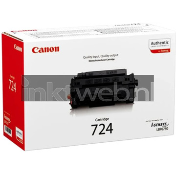 Canon Pack van 1 tonercartridge - CRG-724 - Zwart - Standaardcapaciteit
