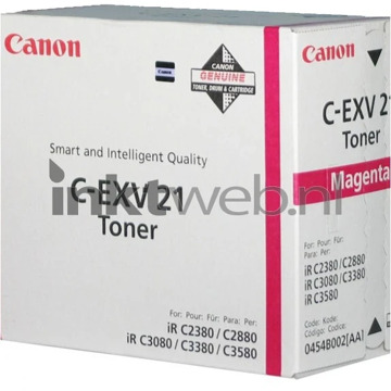 Canon Tonercartridge Canon C EXV 21 rood