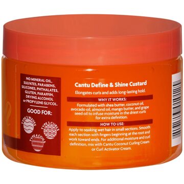 Cantu for Natural Hair Define and Shine Custard 355 ml