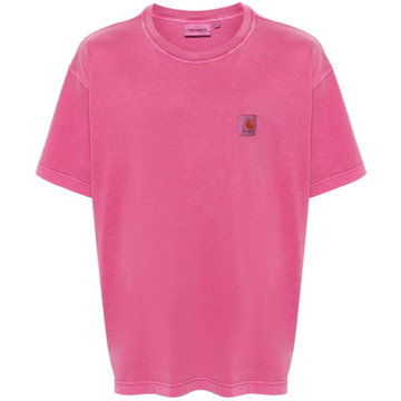 CARHARTT WIP Klassiek T-shirt Carhartt Wip , Pink , Heren - 2Xl,Xl,L,M,S