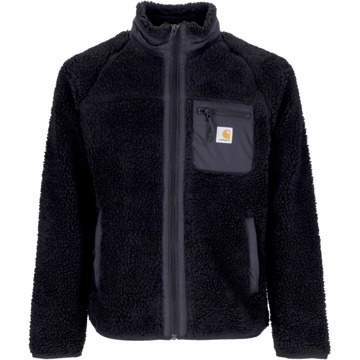 CARHARTT WIP Sherpa Teddy Bear Jack Zwart Carhartt Wip , Black , Heren - Xl,L,M,S,Xs