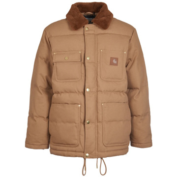 CARHARTT WIP Stijlvolle Rayley Jas voor Mannen Carhartt Wip , Brown , Heren - L,M