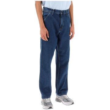 CARHARTT WIP Straight Jeans Carhartt Wip , Blue , Heren - W30