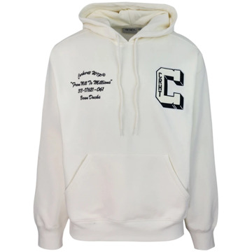 CARHARTT WIP Witte Hoodie Eenden Sweatshirt Carhartt Wip , White , Heren - M