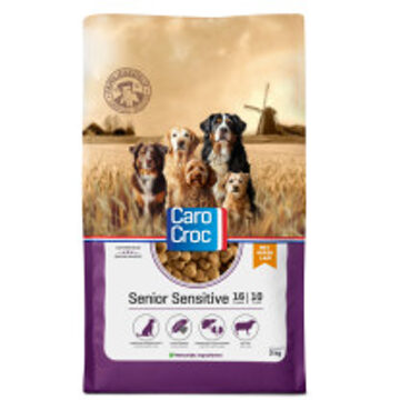 Carocroc 16/10 Senior Sensitive hondenvoer 2 x 12,5 kg