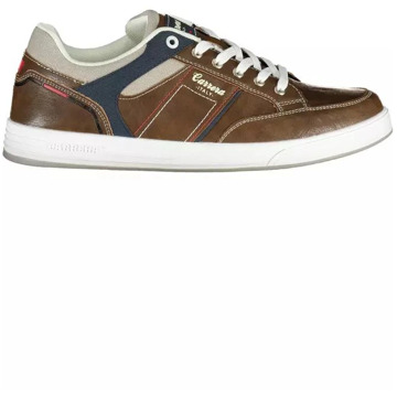 Carrera Bruine Sneakers met Contrasterende Accenten Carrera , Brown , Heren - 43 Eu,41 EU