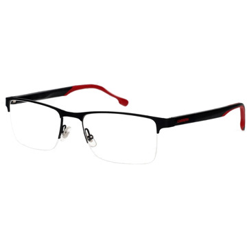 Carrera Stijlvolle Optische Bril Carrera , Black , Heren - 55 MM