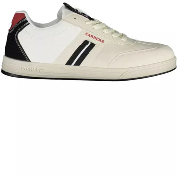 Carrera Witte Sneakers met Gedurfde Accenten Carrera , White , Heren - 41 Eu,40 Eu,42 Eu,44 Eu,43 EU