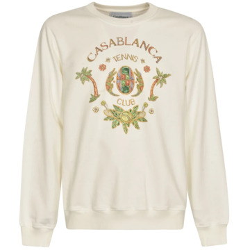 CASABLANCA Sweatshirts Casablanca , Beige , Heren - Xl,L,M,S