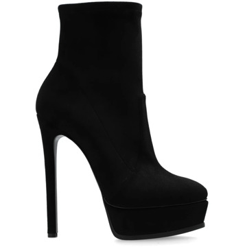 Casadei Gehakte enkellaarzen Arceus Casadei , Black , Dames - 36 Eu,39 1/2 Eu,40 Eu,37 1/2 Eu,38 1/2 Eu,39 EU