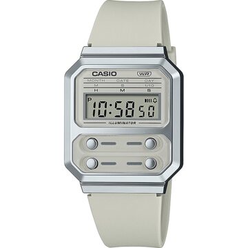 Casio Vintage A100WEF-8AEF Digitaal Horloge Beige