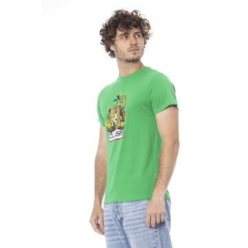 Cavalli Class Jaguar Graphic T-shirt Model Ca24340 Groen
