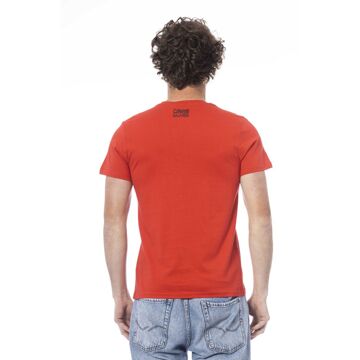 Cavalli Class Rode Kroon Embleem T-shirt Rood