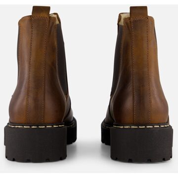 Cellini Chelsea boots cognac Leer - 43,42,41,40,39,38,37,36