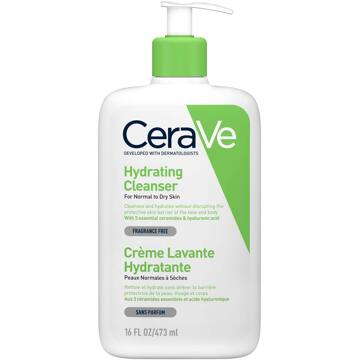 Cerave Hydrating Cleanser For Normal To Dry Skin 473 Ml
