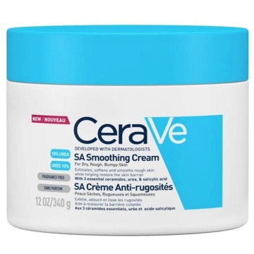 Cerave Sa Smoothing Cream For Dry, Rough, Bumpy Skin 340 Gr