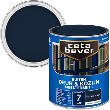 Cetabever Buiten Dekkende Meesterbeits - Geldersblauw - Gelders Blauw - 0,75L
