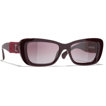 Chanel Sunglasses Chanel , Red , Unisex - 53 Mm,52 MM