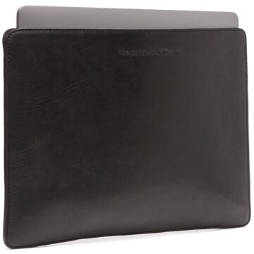 Chesterfield Marbella Lederen Laptop sleeve hoes 13 inch - Zwart