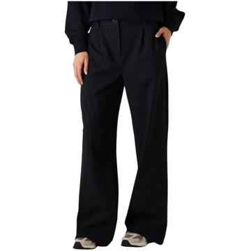 CIRCLE OF TRUST Elegante Donkerblauwe Lizz Broek Circle of Trust , Blue , Dames - M,S