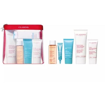 Clarins Geschenkset Clarins Travel Sets 100 ml + 50 ml + 2 x 30 ml + 7 ml