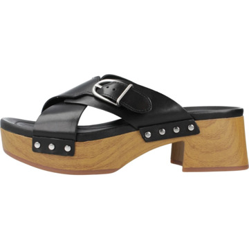 Clarks Heeled Mules Clarks , Black , Dames - 39 EU