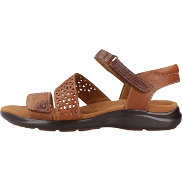 Clarks Zomer Platte Sandalen Clarks , Brown , Dames - 40 EU