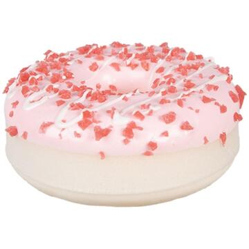 Clayre & Eef Decoratie donut Ø8x3cm roze