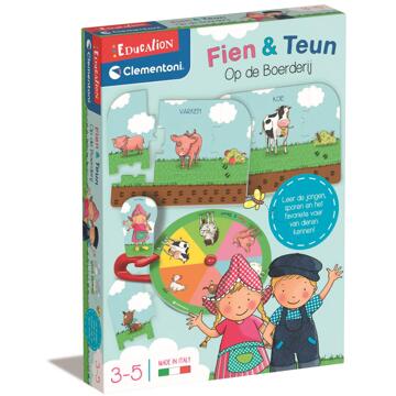 Clementoni Fien En Teun Op De Boerderij