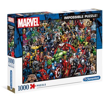 Clementoni legpuzzel Marvel Impossible Puzzle 1000 stukjes