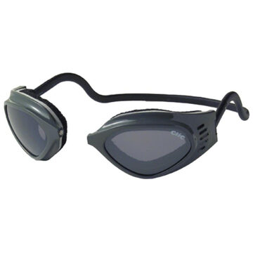 CliC Sport Goggle Regular zwart met zwarte spiegel glazen