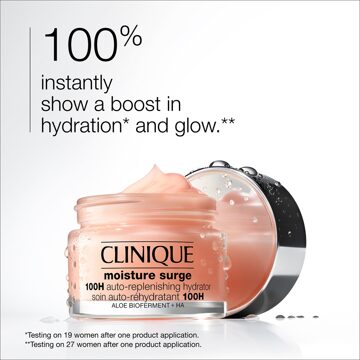 Clinique Moisture Surge 100H Auto-Replenishing Hydrator vochtinbrengende crème gezicht Vrouwen Gel 50 ml