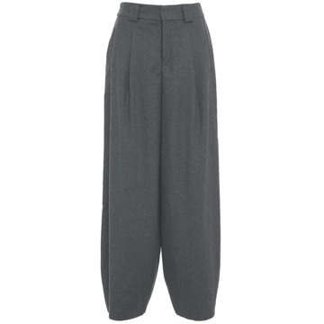 CLOSED Flannel Stretch Pants 'Wendlyn' Closed , Gray , Dames - W28