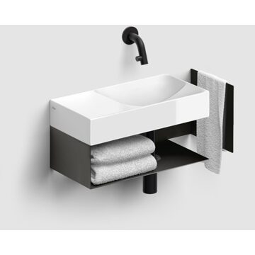 Clou Fonteinkast Clou Vale Links Zwart Clou