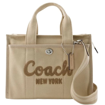 Coach Canvas Shopper Tas - Neutrale Kleuren Coach , Beige , Dames - ONE Size