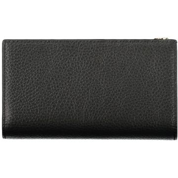 Coccinelle Portemonnee Zwarte Leren Portemonnee