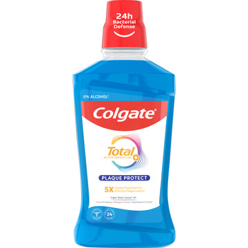 Colgate Mondwater Colgate Total + Plaque Protect Mouthwash 500 ml