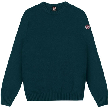 Colmar Heren Cashmere Crewneck Sweater Colmar , Green , Heren - 2Xl,Xl,M,S