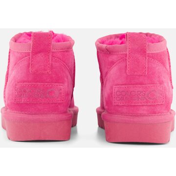 Colors of California Gevoerde boots roze Suede - 40,39,38,37,36