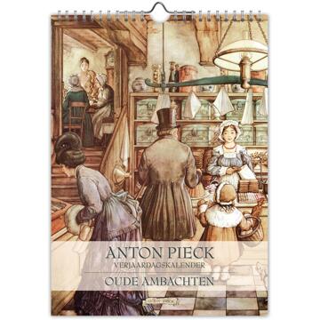 Comello Anton Pieck 'Oude Ambachten' 18x25cm
