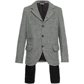 Comme Des Garçons Wollen Blazer Comme des Garçons , Gray , Unisex - M