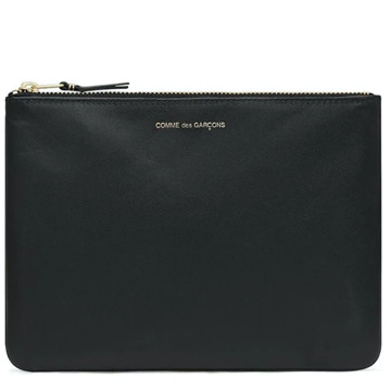 Comme Des Garçons Zwarte Rits Pouch Comme des Garçons , Black , Dames - ONE Size